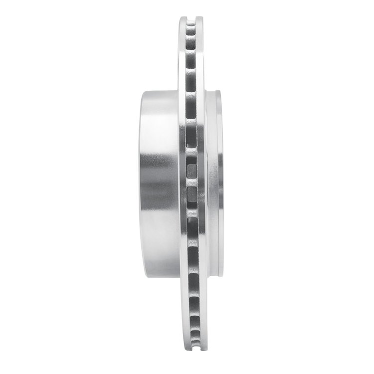 E-Line Drilled & Slotted Silver Brake Rotor, 2002-2010 GM, Position: Rear Right