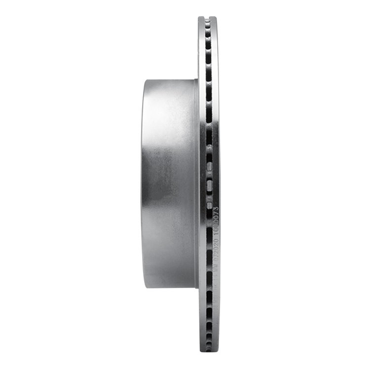 E-Line Drilled & Slotted Silver Brake Rotor, Fits Select Fits Multiple Makes/Models, Position: Rear Left