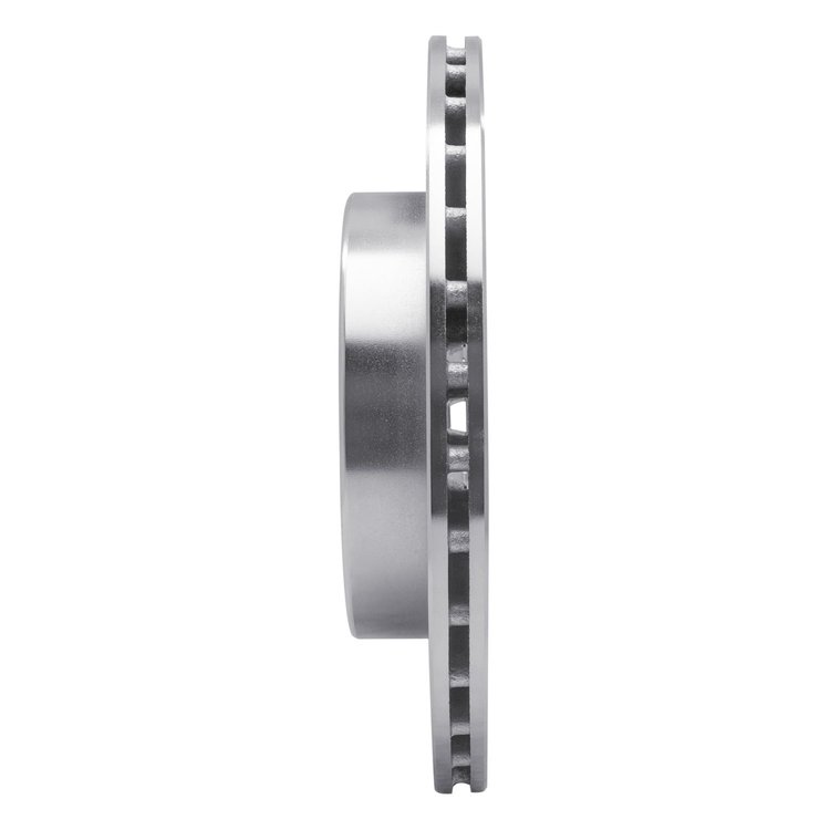 E-Line Drilled & Slotted Silver Brake Rotor, 1983-1989 Fits Multiple Makes/Models, Position: Rear Left