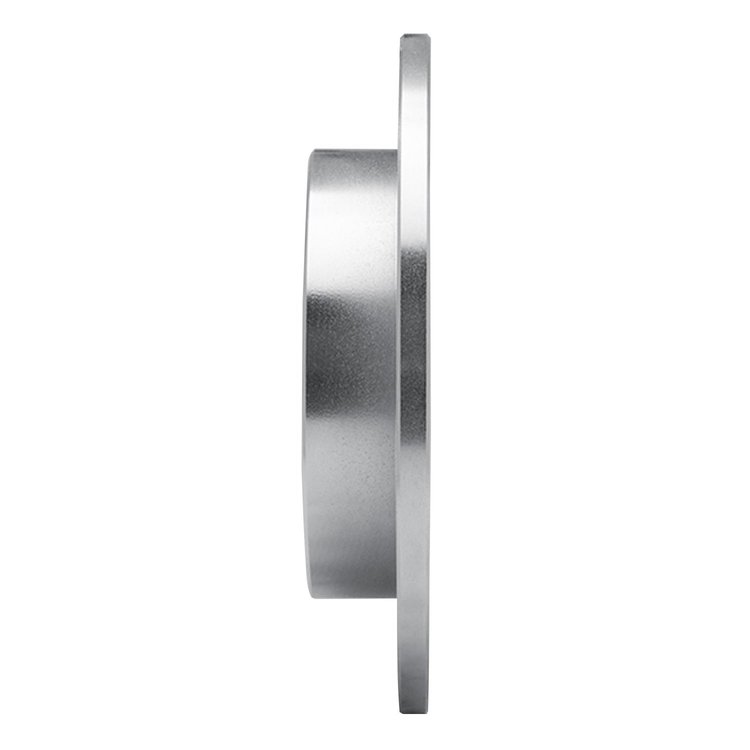 E-Line Drilled & Slotted Silver Brake Rotor, 1992-1996 Fits Multiple Makes/Models, Position: Rear Left
