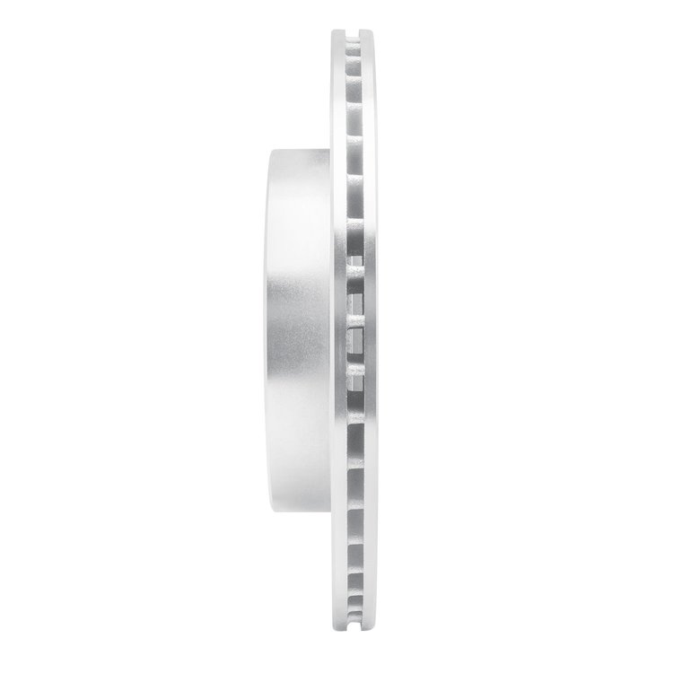 E-Line Drilled & Slotted Silver Brake Rotor, 1993-1999 Fits Multiple Makes/Models, Position: Rear Right