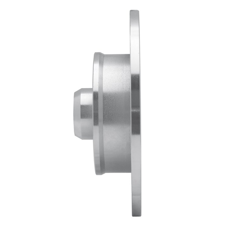 E-Line Drilled & Slotted Silver Brake Rotor, 1985-2002 Audi/Porsche/Volkswagen, Position: Rear Left