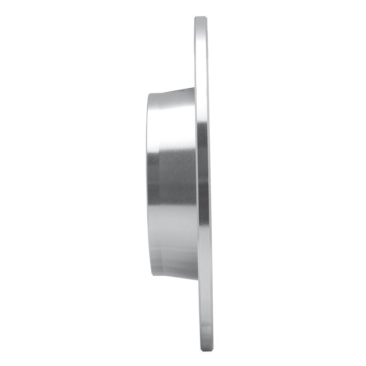E-Line Drilled & Slotted Silver Brake Rotor, Fits Select Audi/Porsche/Volkswagen, Position: Rear Left