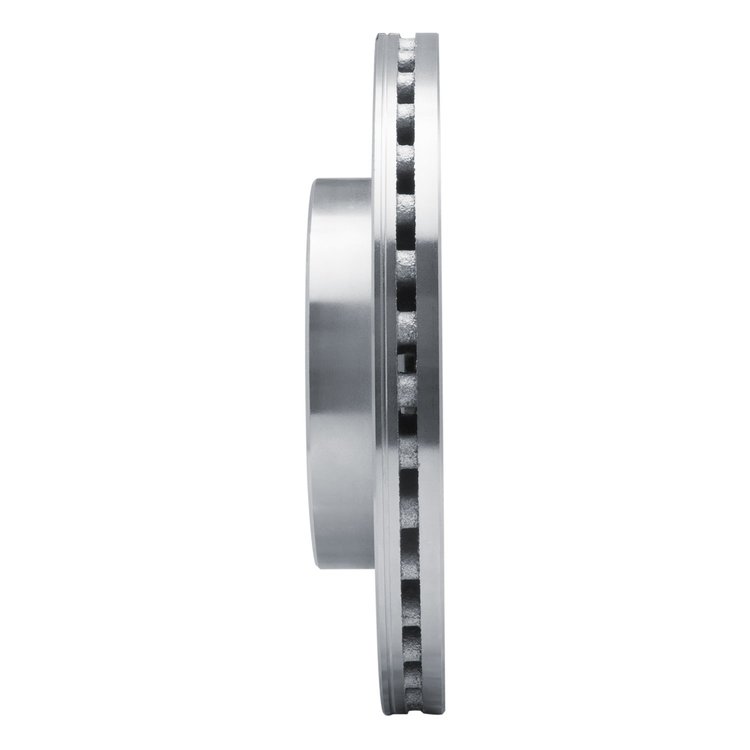 E-Line Drilled & Slotted Silver Brake Rotor, 1983-1986 Lexus/Toyota/Scion, Position: Front Left