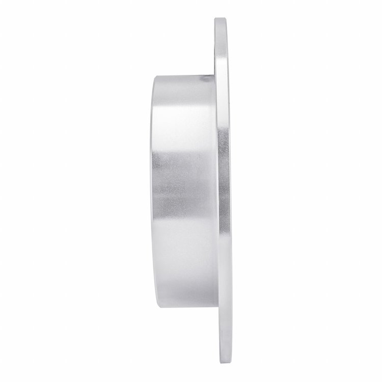 E-Line Drilled & Slotted Silver Brake Rotor, 2000-2010 Fits Multiple Makes/Models, Position: Rear Right