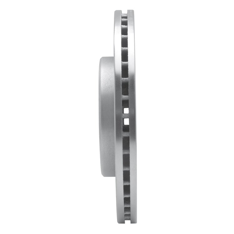 E-Line Drilled & Slotted Silver Brake Rotor, 1993-1998 Lexus/Toyota/Scion, Position: Front Left