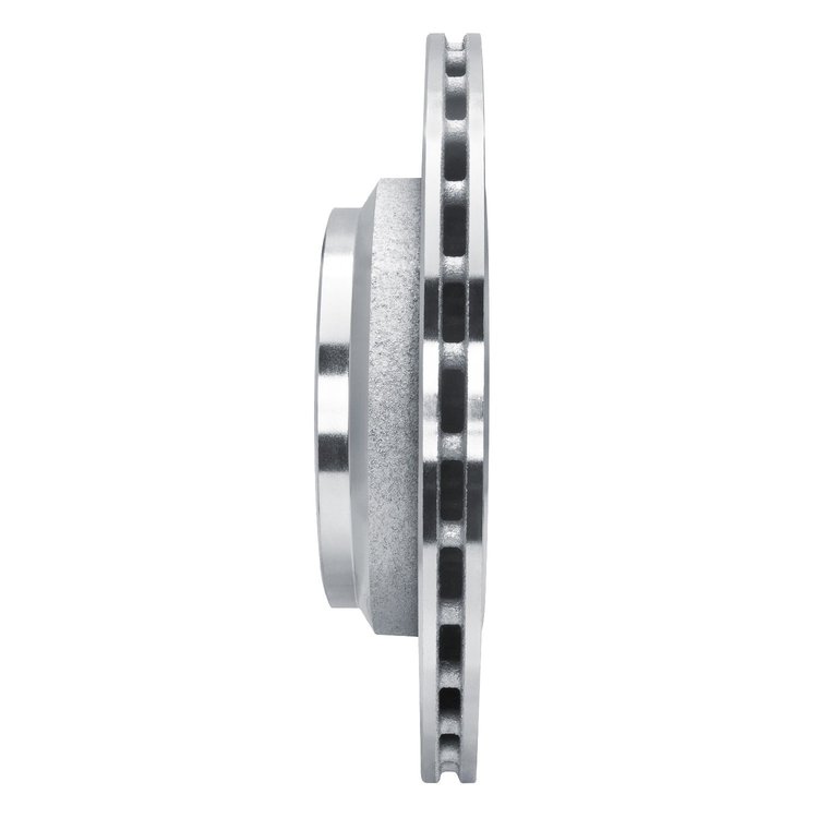 E-Line Drilled & Slotted Silver Brake Rotor, 2014-2016 Maserati, Position: Rear Right