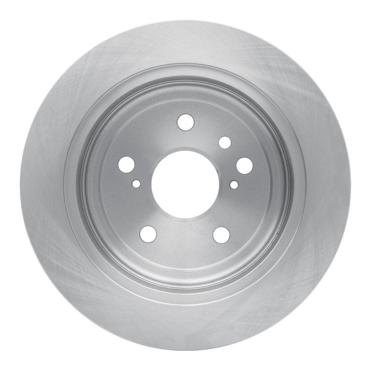E-Line Blank Brake Rotor, 2004-2009 Lexus/Toyota/Scion, Position: Rear