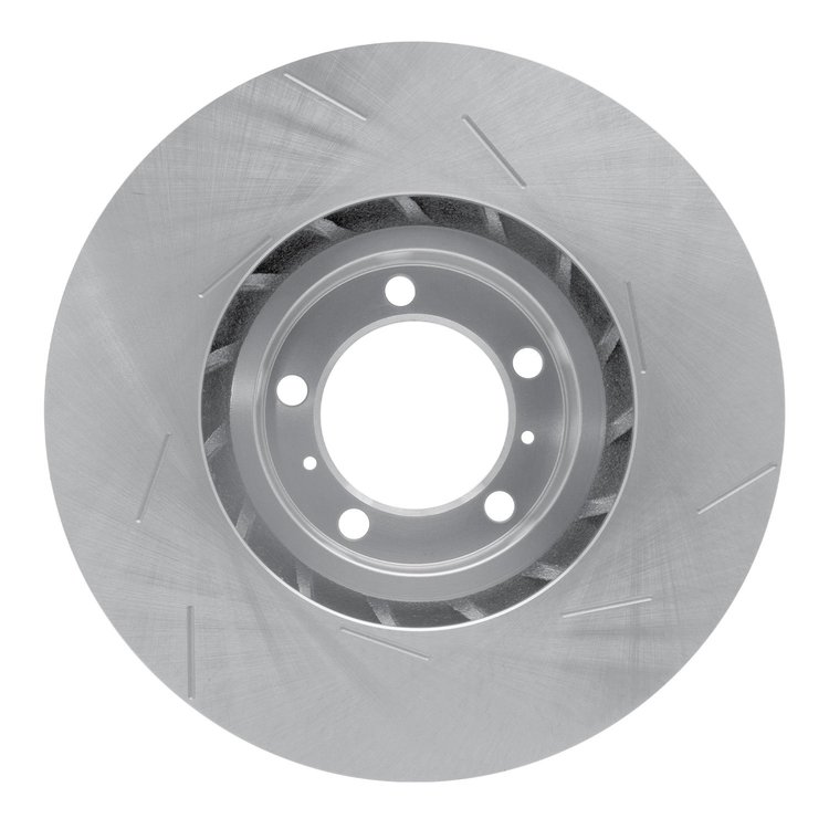 E-Line Slotted Rotor, 2010-2013 Audi/Porsche/Volkswagen, Position: Front Left