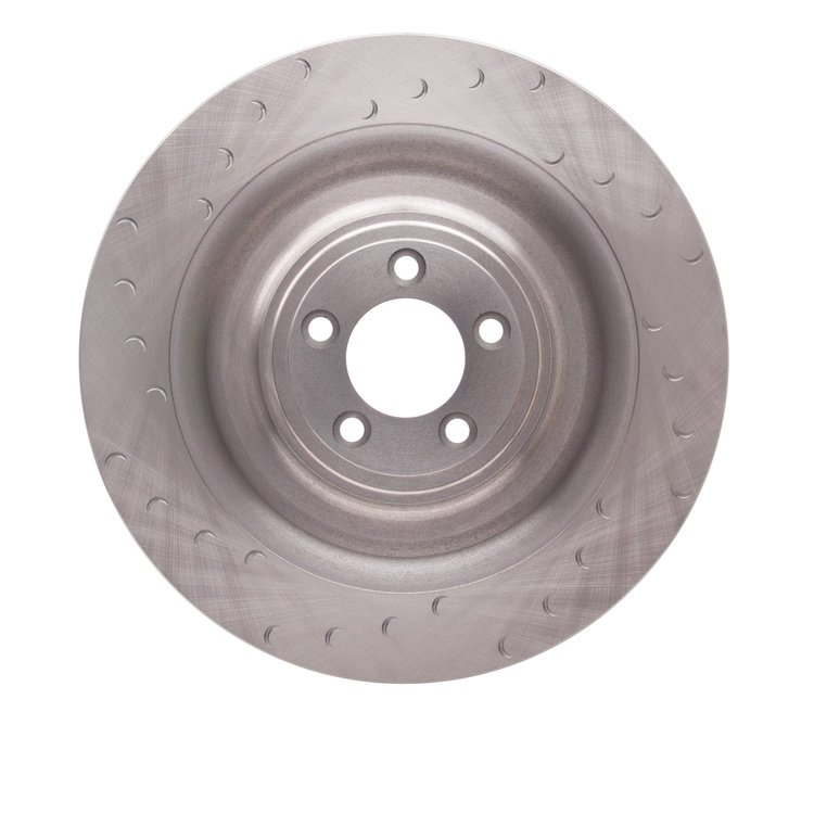 E-Line Slotted Rotor, 2008-2009 Jaguar, Position: Front Left