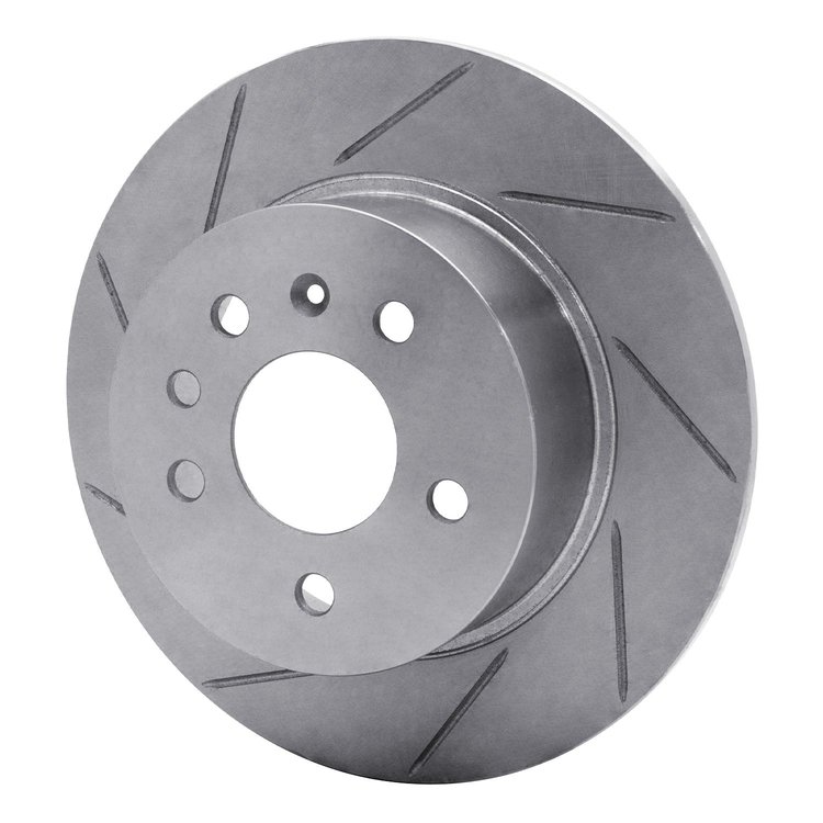 E-Line Slotted Brake Rotor, 1999-2002 GM, Position: Rear
