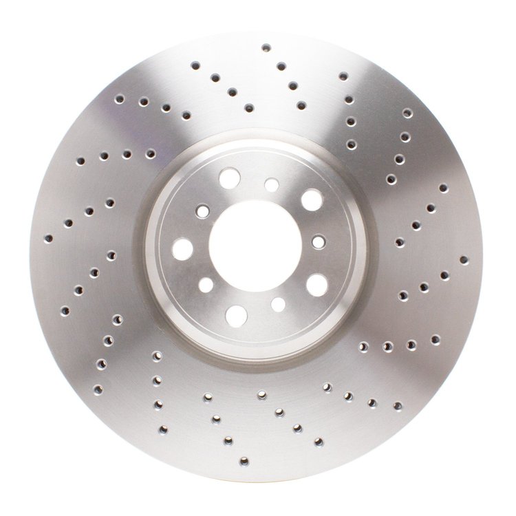 E-Line Drilled Rotor, 2015-2019 BMW, Position: Front Right