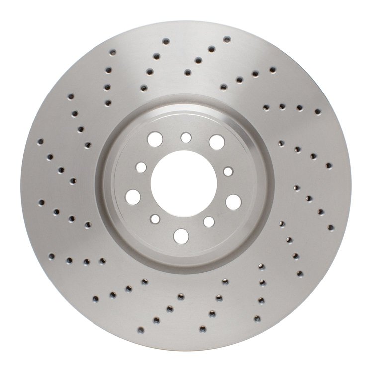 E-Line Drilled Rotor, 2015-2019 BMW, Position: Front Left