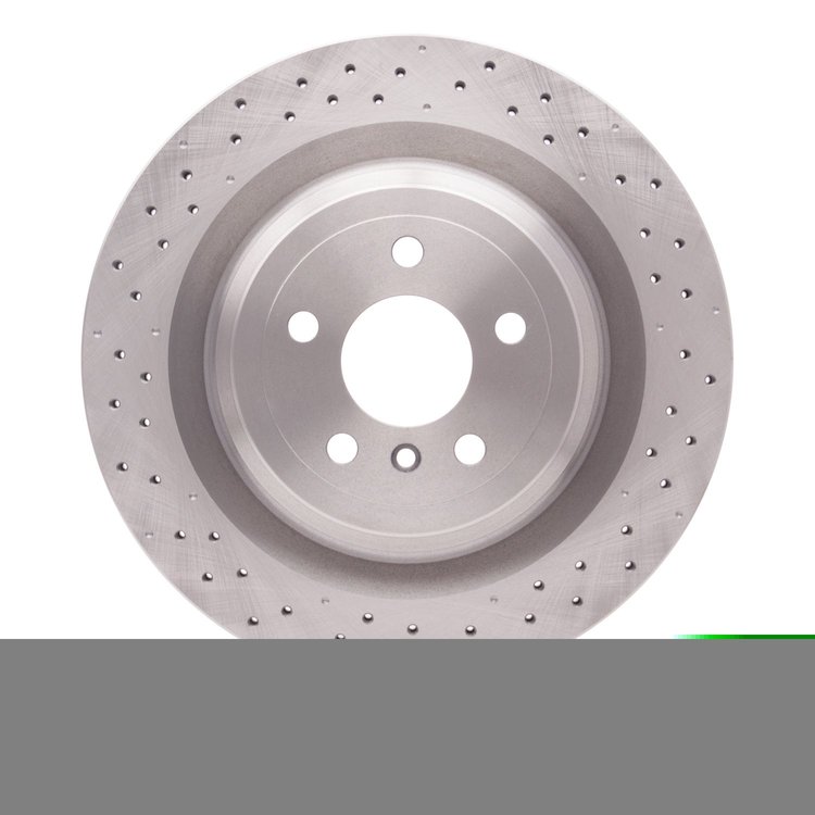 E-Line Drilled Brake Rotor, 2013-2013 Mercedes-Benz, Position: Rear