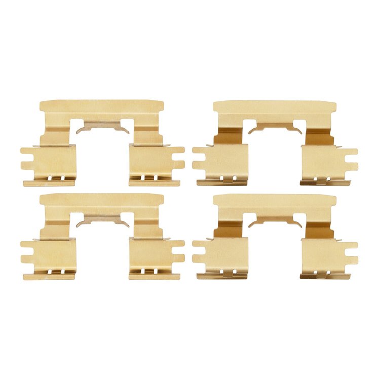 Disc Brake Hardware Kit, 2002-2005 Suzuki, Position: Front
