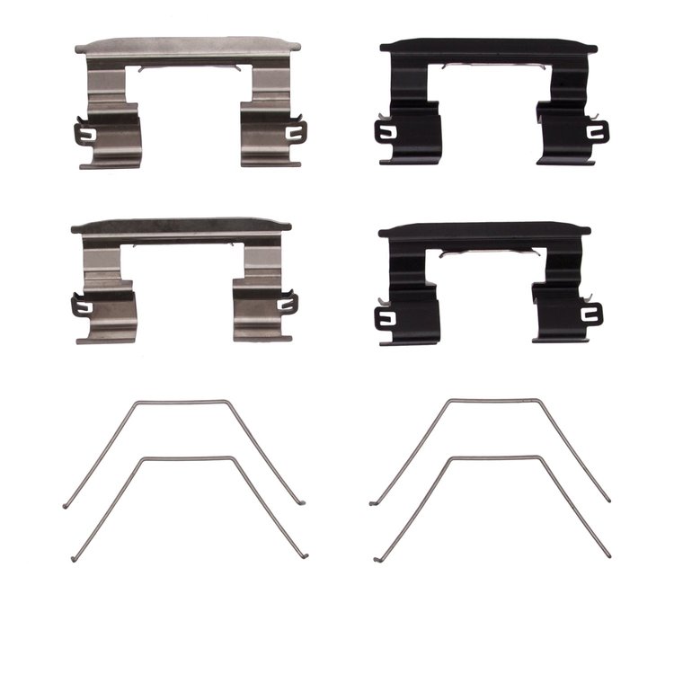 Disc Brake Hardware Kit, Fits Select Kia/Hyundai/Genesis, Position: Rear