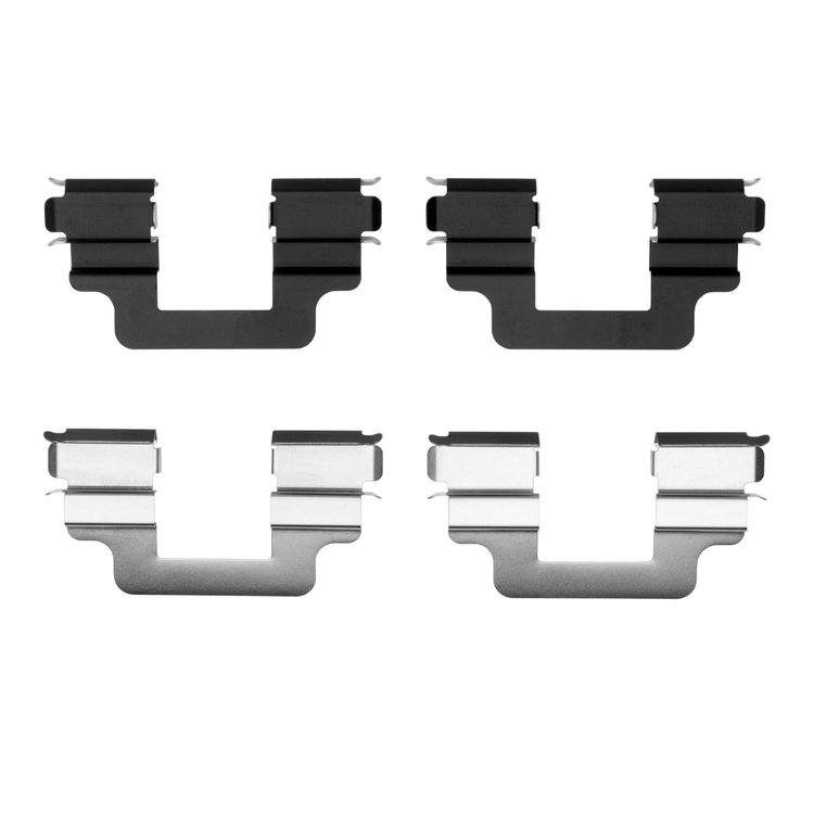 Disc Brake Hardware Kit, 2008-2012 Land Rover, Position: Front