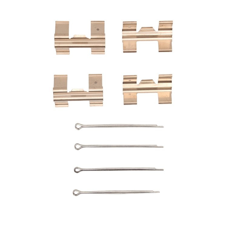 Disc Brake Hardware Kit, 1974-2016 Land Rover, Position: Rear