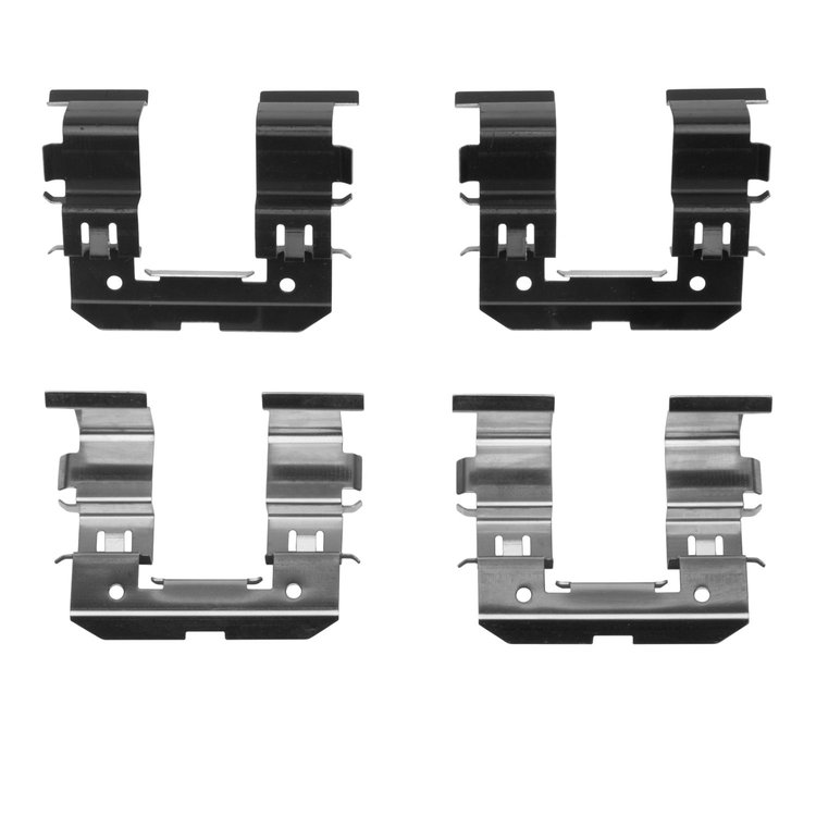 Disc Brake Hardware Kit, Fits Select Fits Multiple Makes/Models, Position: Front