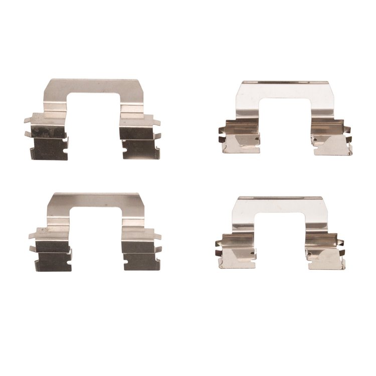 Disc Brake Hardware Kit, 1985-1994 Subaru, Position: Front