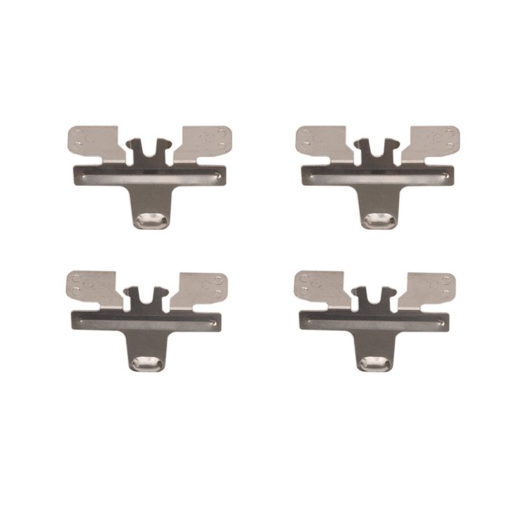 Disc Brake Hardware Kit, 1985-1991 Subaru, Position: Rear