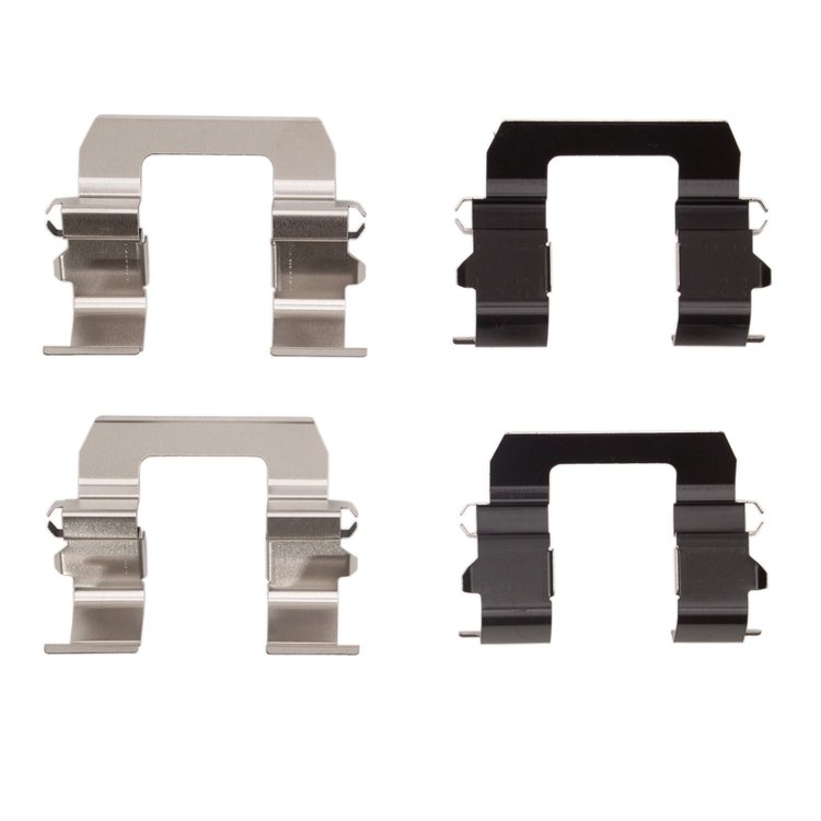 Disc Brake Hardware Kit, 1990-1996 Subaru, Position: Front & Rear