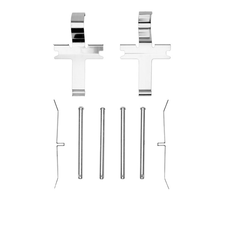 Disc Brake Hardware Kit, 2006-2007 Subaru, Position: Front
