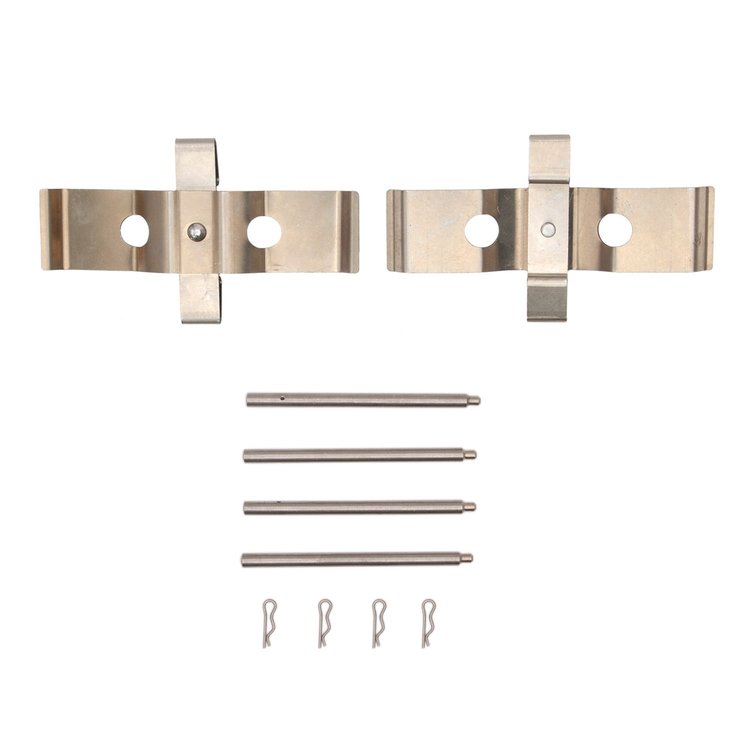 Disc Brake Hardware Kit, 2000-2006 Jaguar, Position: Rear