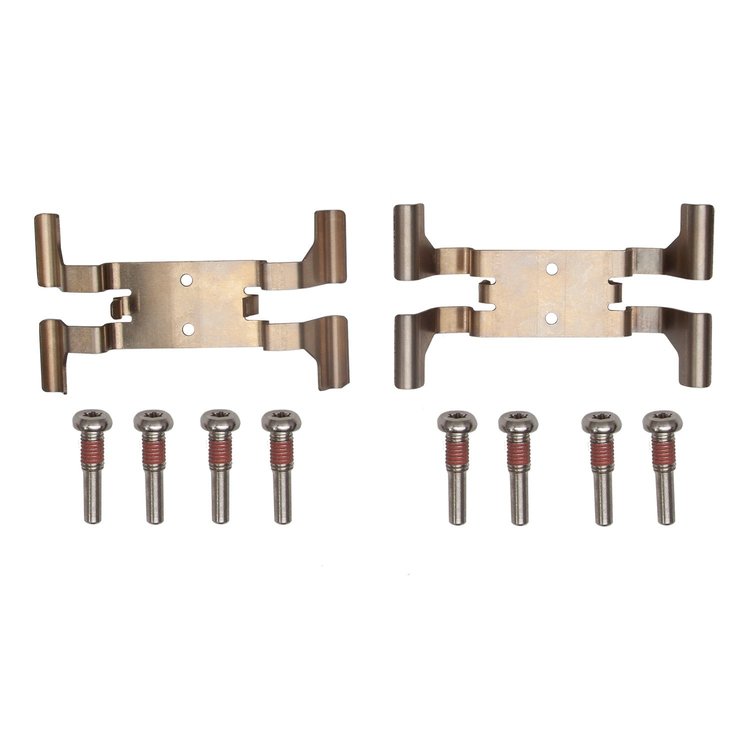 Disc Brake Hardware Kit, Fits Select Tesla, Position: Front