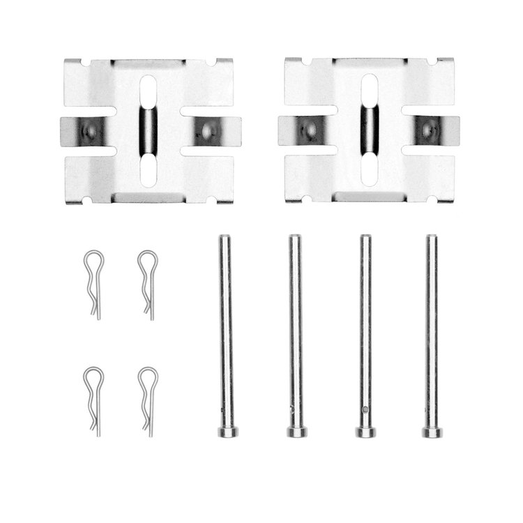 Disc Brake Hardware Kit, 1967-1987 Volvo, Position: Rear