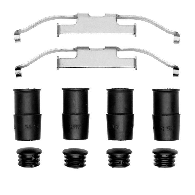 Disc Brake Hardware Kit, 1987-2015 BMW, Position: Front