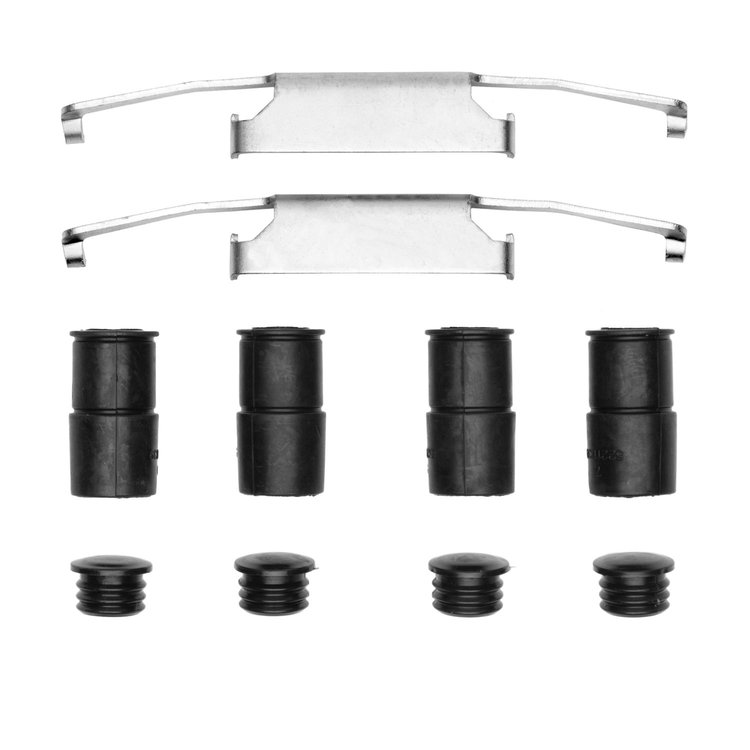 Disc Brake Hardware Kit, 1991-1998 BMW, Position: Front