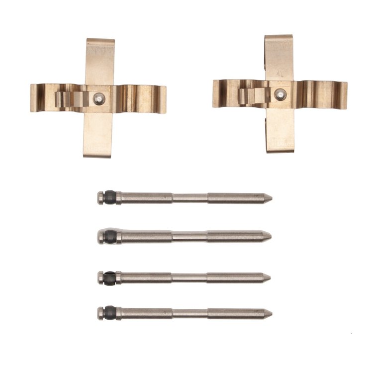 Disc Brake Hardware Kit, 2006-2013 BMW, Position: Rear