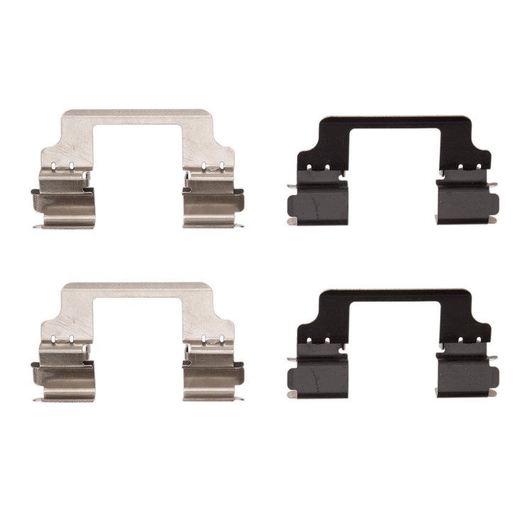 Disc Brake Hardware Kit, Fits Select Fits Multiple Makes/Models, Position: Rear