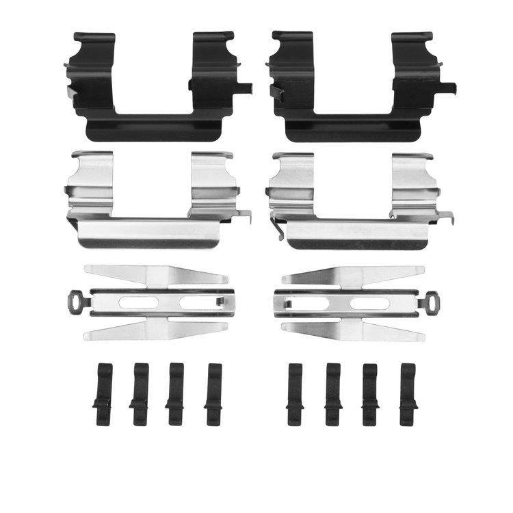 Disc Brake Hardware Kit, 2002-2005 GM, Position: Front & Rear
