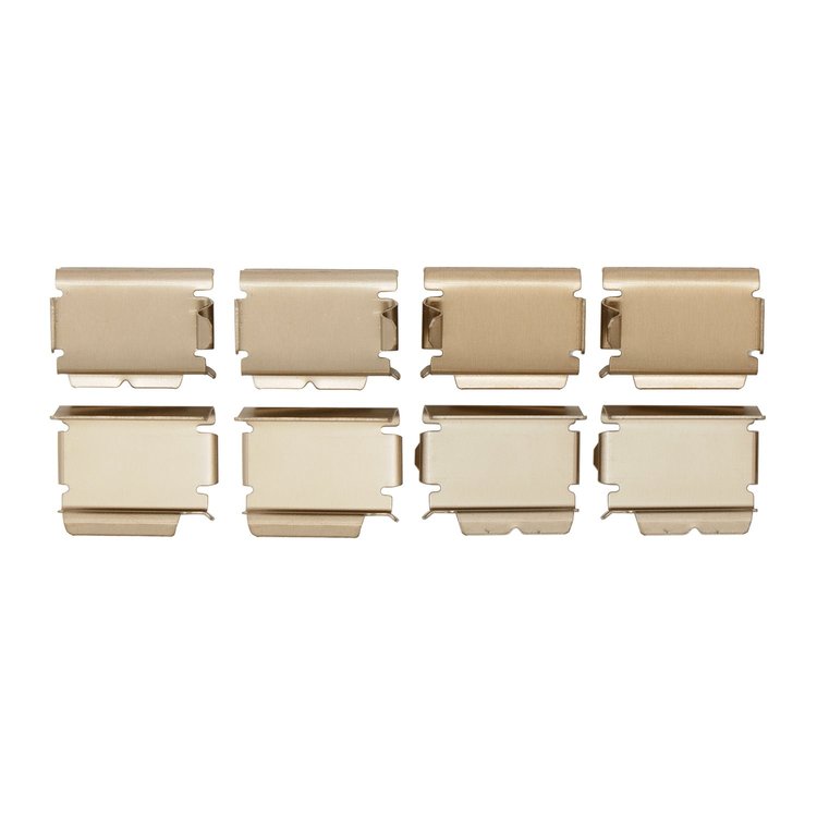 Disc Brake Hardware Kit, 2001-2014 Fits Multiple Makes/Models, Position: Rear