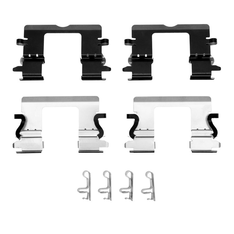 Disc Brake Hardware Kit, Fits Select Mopar, Position: Rear