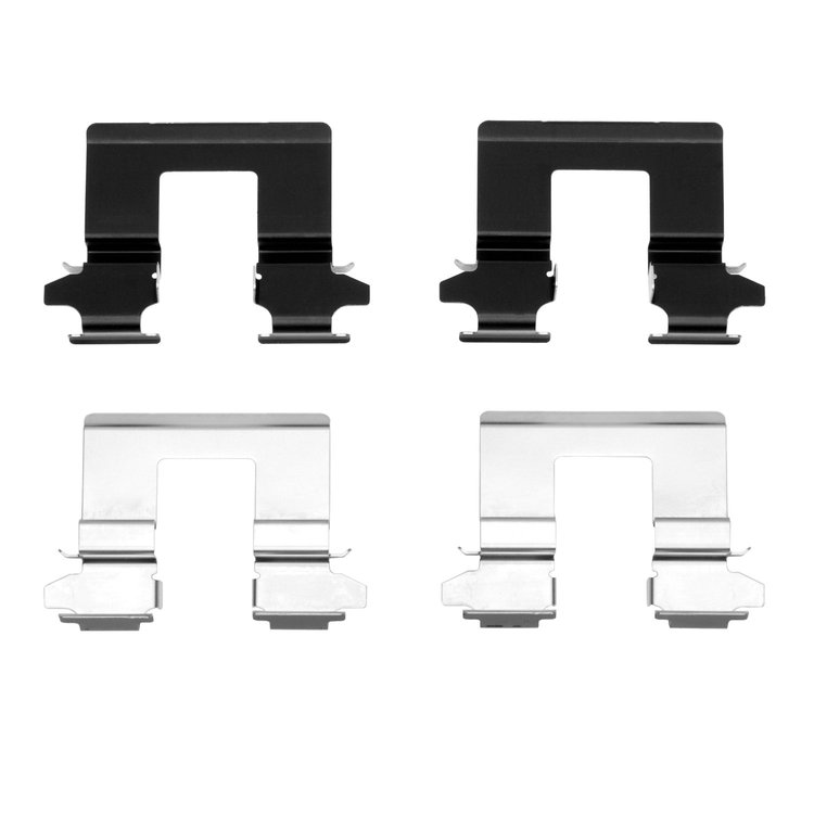 Disc Brake Hardware Kit, 2005-2015 GM, Position: Rear