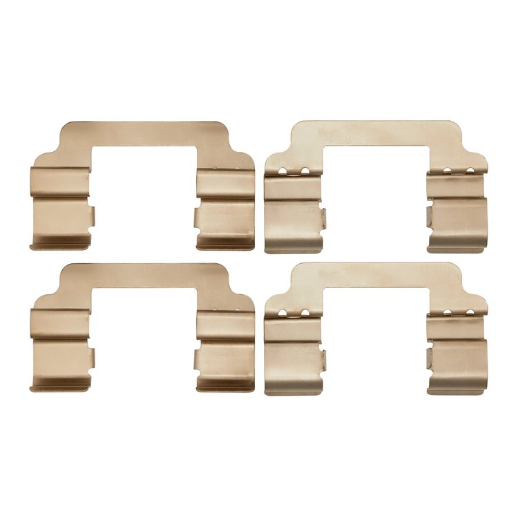 Disc Brake Hardware Kit, 2010-2020 GM, Position: Rear
