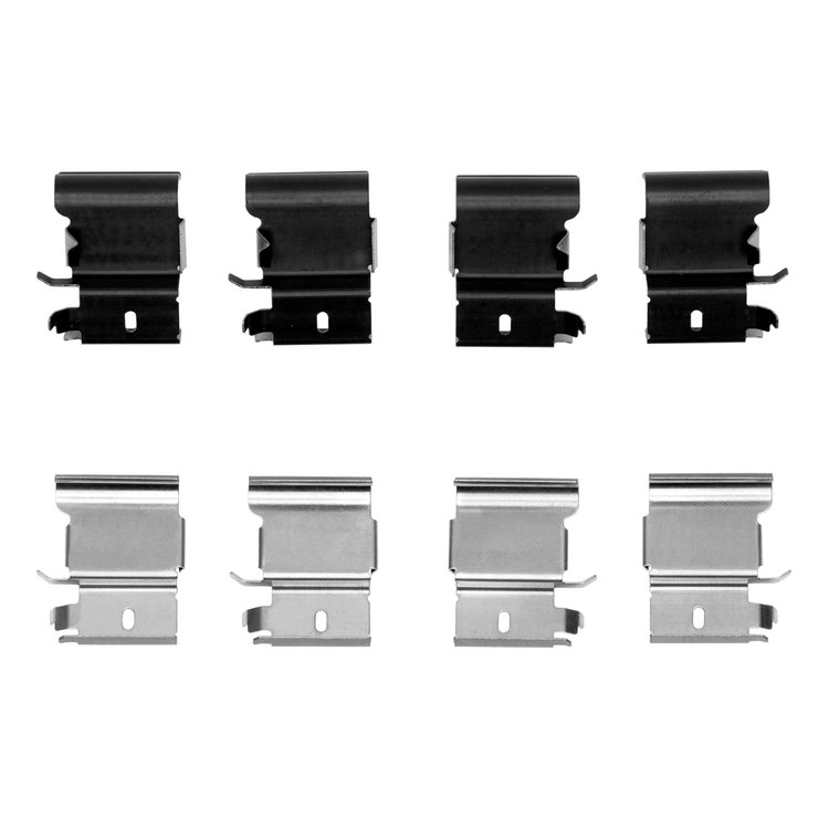 Disc Brake Hardware Kit, 2008-2014 GM, Position: Rear