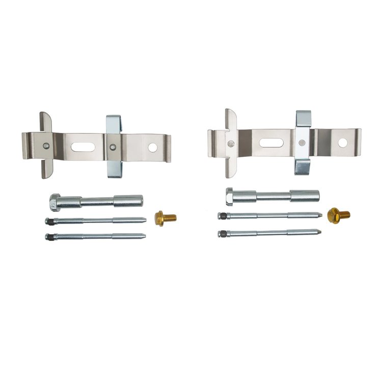 Disc Brake Hardware Kit, Fits Select Fits Multiple Makes/Models, Position: Rear