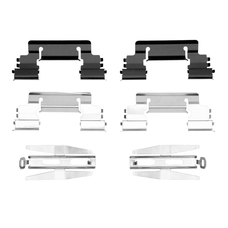 Disc Brake Hardware Kit, 2000-2006 GM, Position: Front