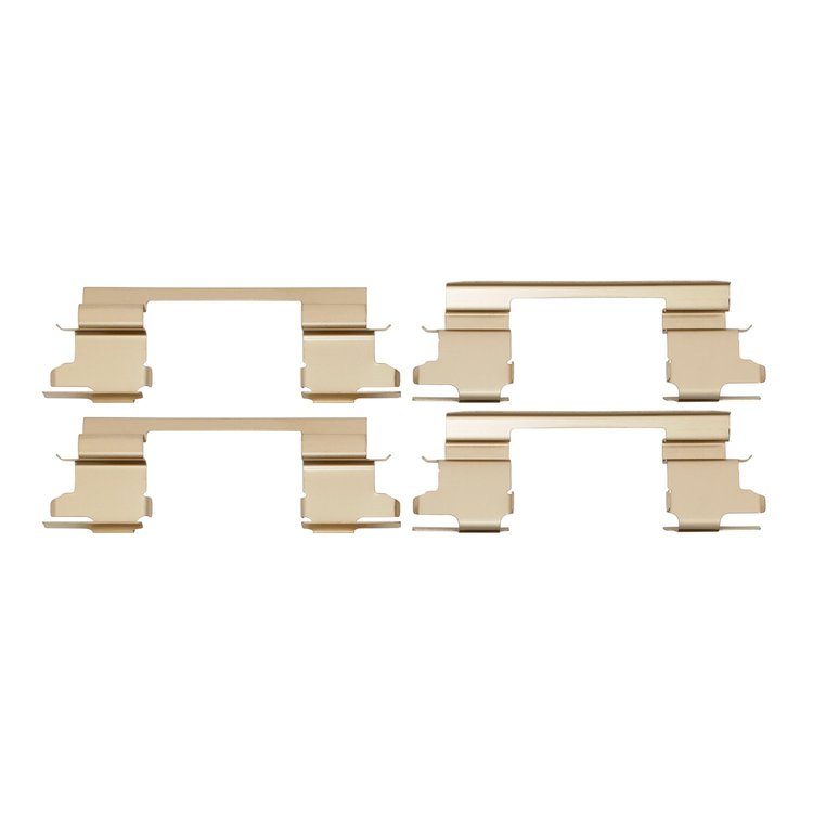 Disc Brake Hardware Kit, 2002-2020 GM, Position: Rear