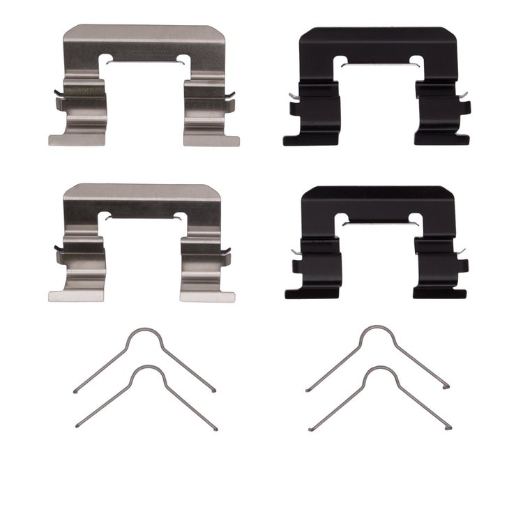 Disc Brake Hardware Kit, 2013-2019 GM, Position: Front
