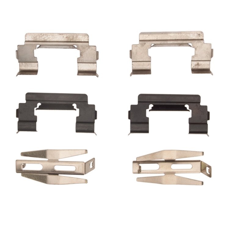Disc Brake Hardware Kit, 1998-2002 GM, Position: Front & Rear