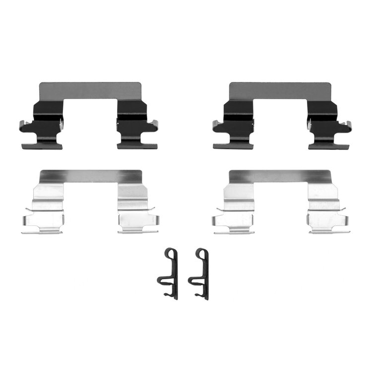 Disc Brake Hardware Kit, 2003-2010 GM, Position: Rear