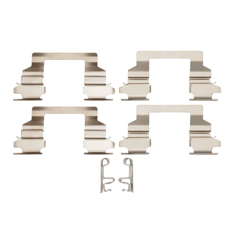 Disc Brake Hardware Kit, 2004-2012 GM, Position: Rear