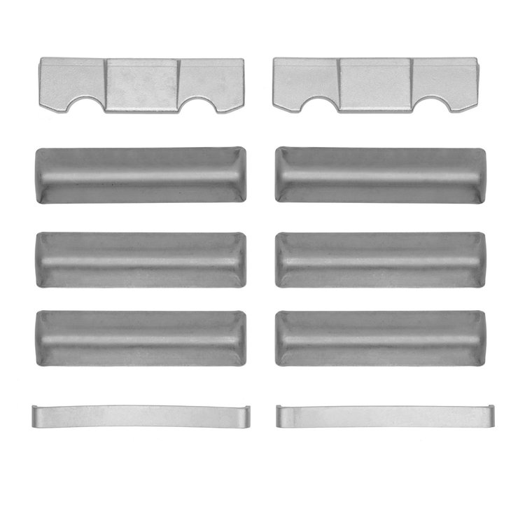 Disc Brake Hardware Kit, 1994-2002 GM, Position: Rear