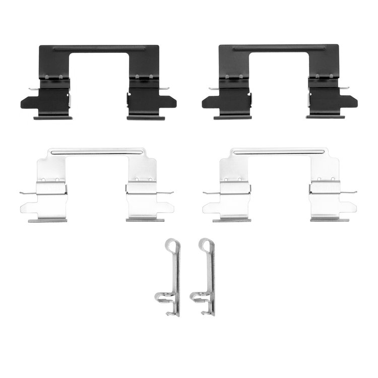 Disc Brake Hardware Kit, 2015-2020 GM, Position: Rear