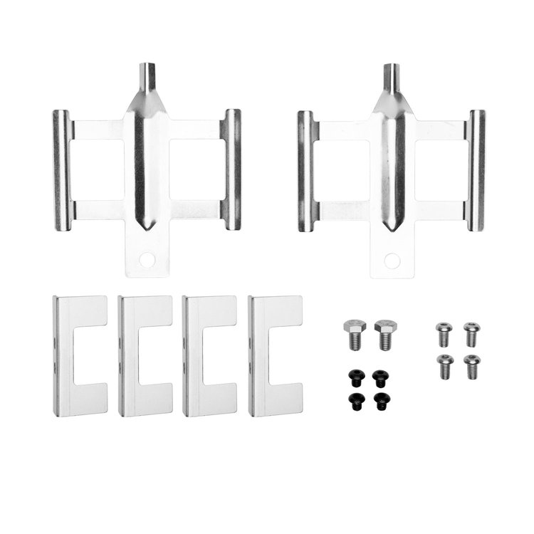 Disc Brake Hardware Kit, Fits Select Fits Multiple Makes/Models, Position: Front